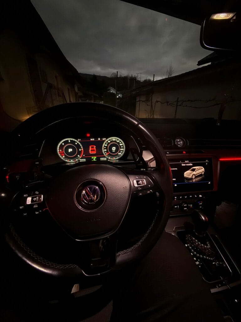 Volkswagen Passat B8 Virtual Cockpit, styl wyświetlania 3