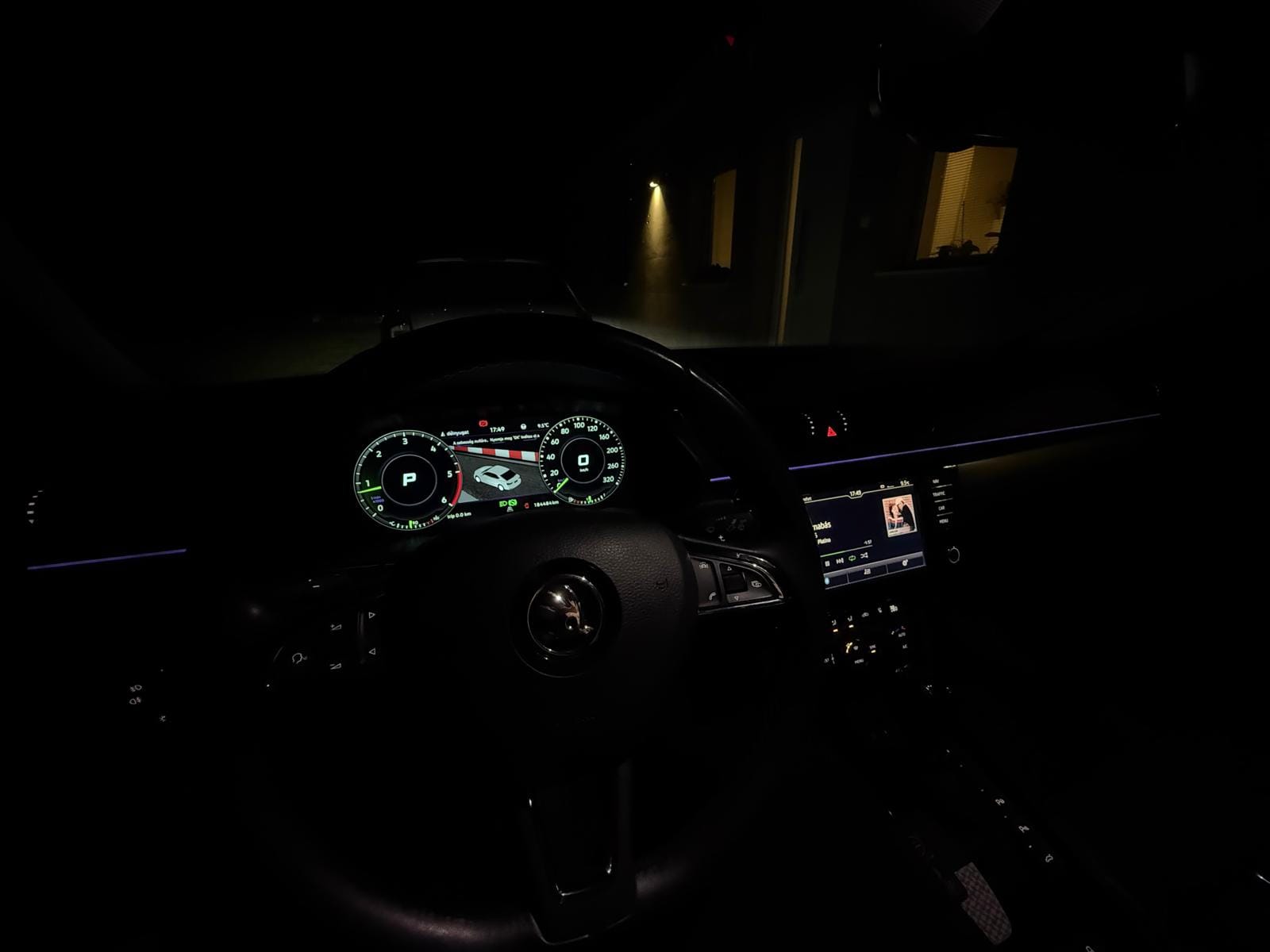 Virtual Cockpit Škoda Superb 3