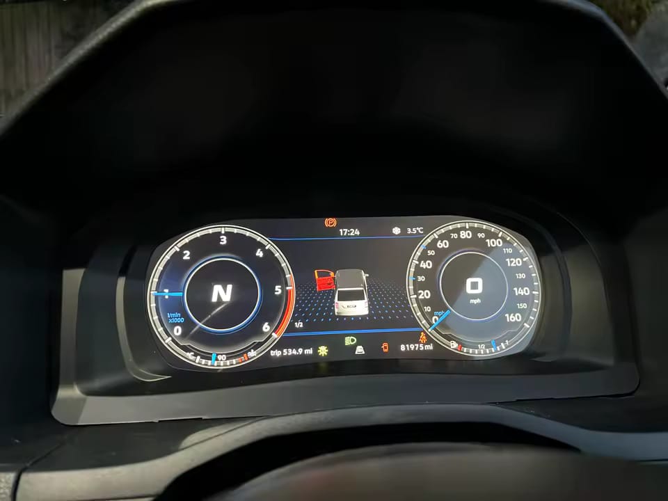 Virtual Cockpit Volkswagen Caddy 3 (2016-2020)