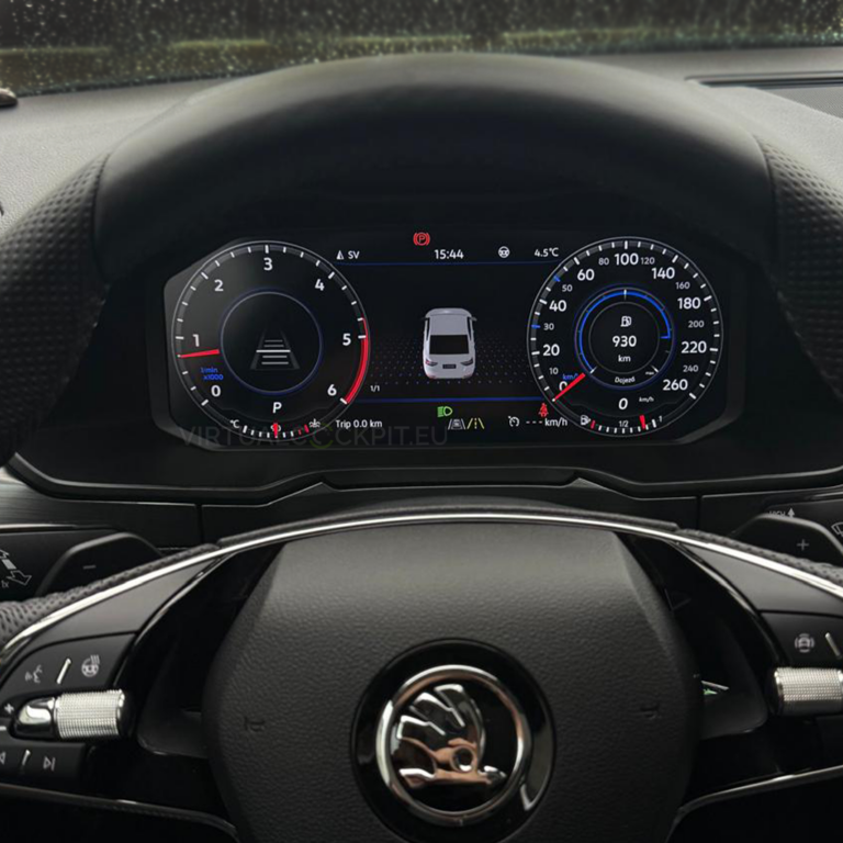 Virtual Cockpit Skoda Superb 3