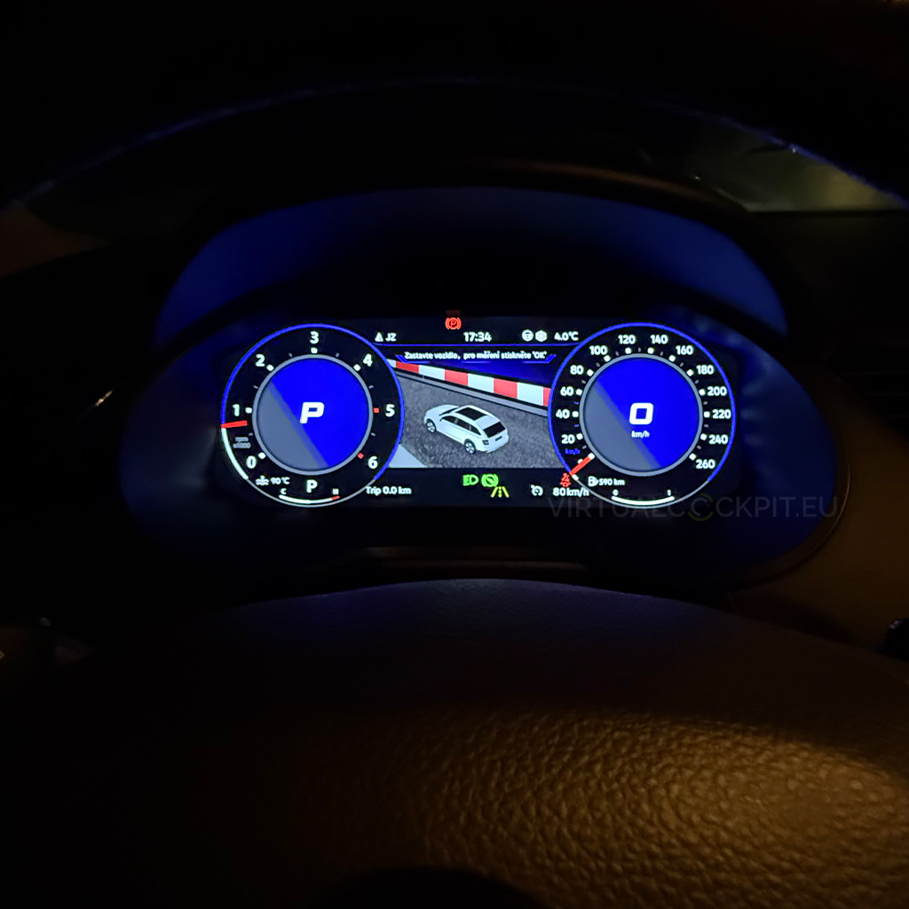 Škoda Octavia 3 Virtual Cockpit, styl wyświetlania 6