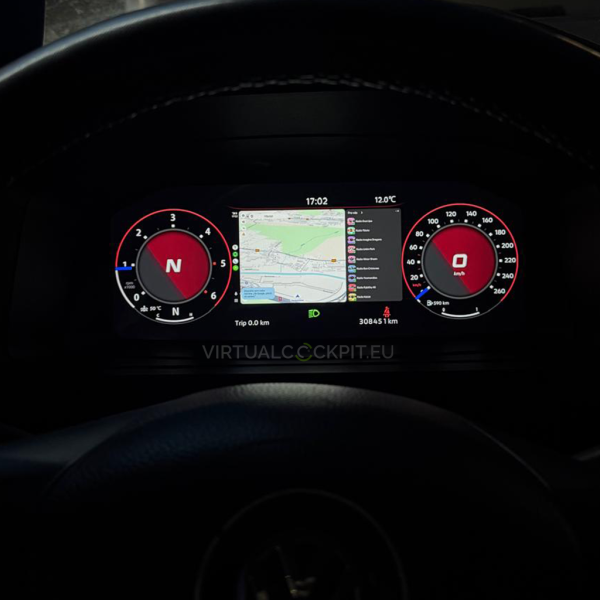 Virtual Cockpit Volkswagen Transporter T6