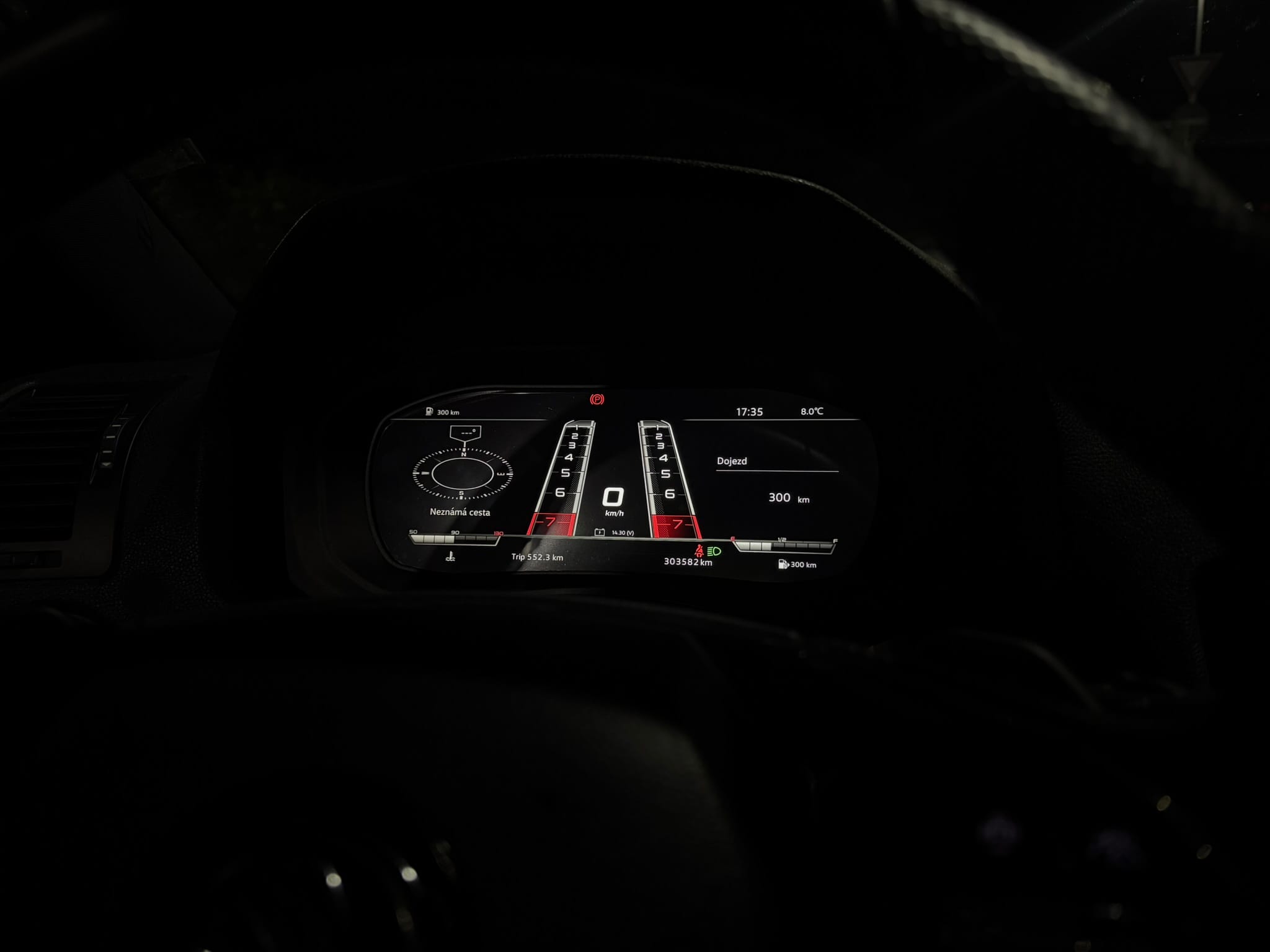 Virtual Cockpit Škoda Superb 3 – Obrázok 4