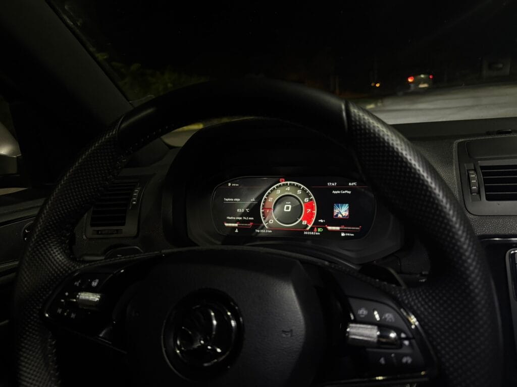 Virtual Cockpit Škoda Yeti