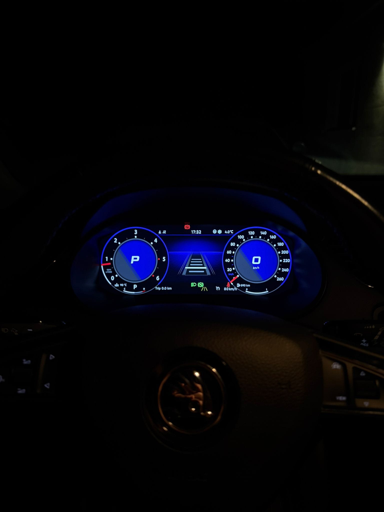 Virtual Cockpit Škoda Octavia 3