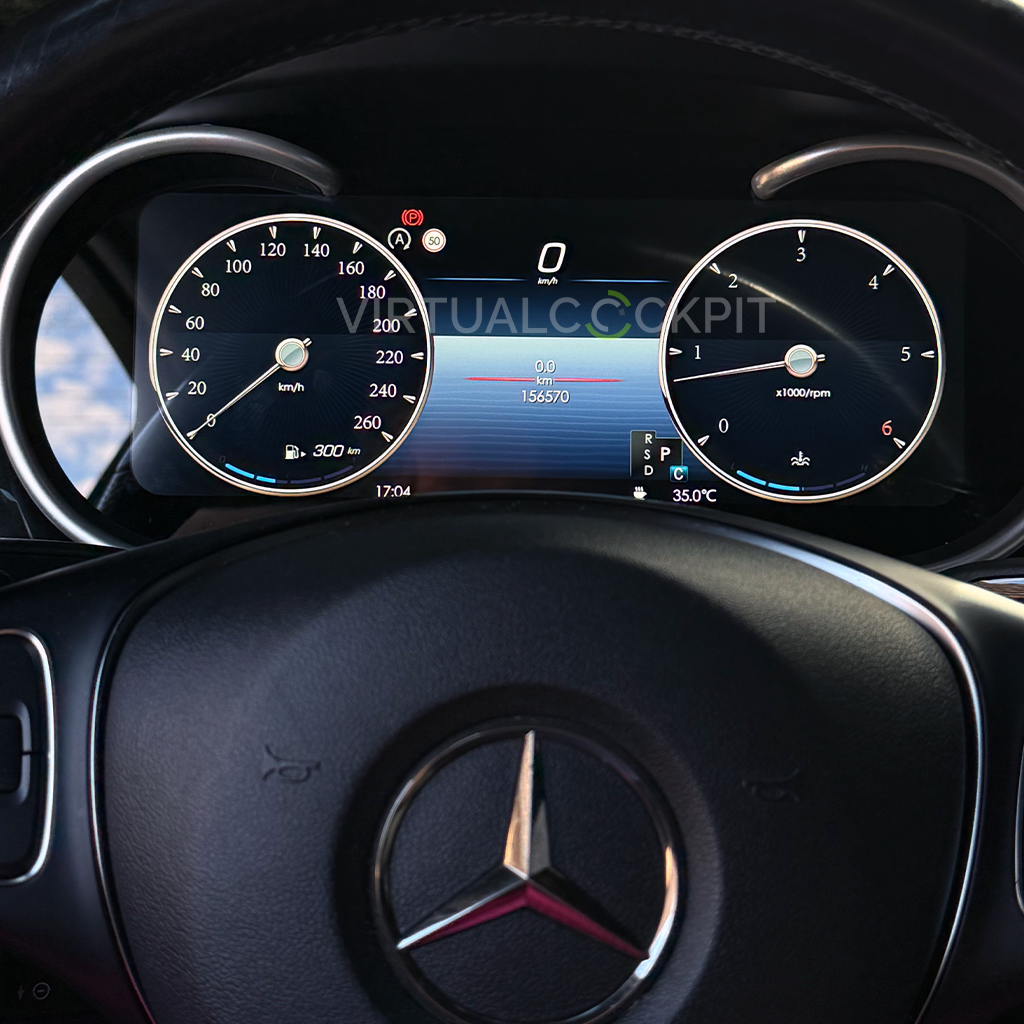 Digital instruments in Virtual Cockpit