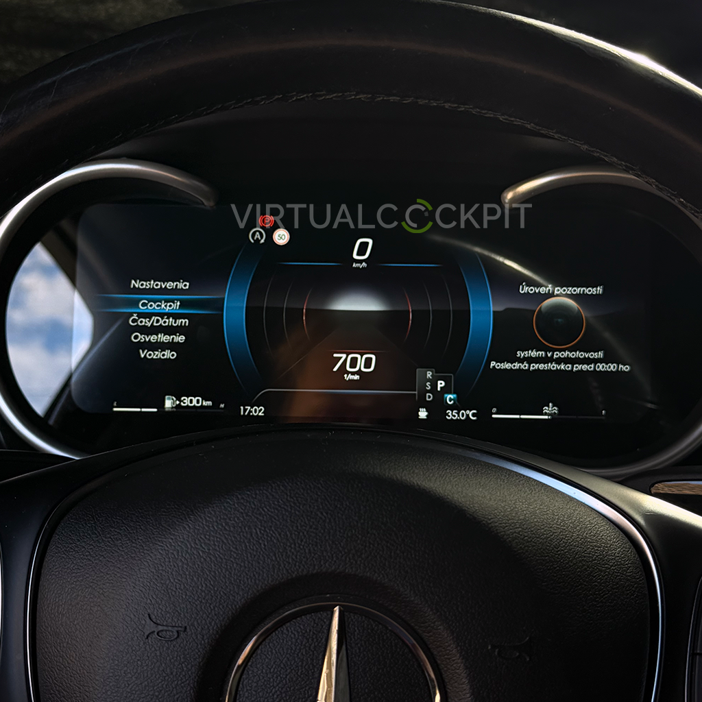 Navigation and Android Auto in Virtual Cockpit